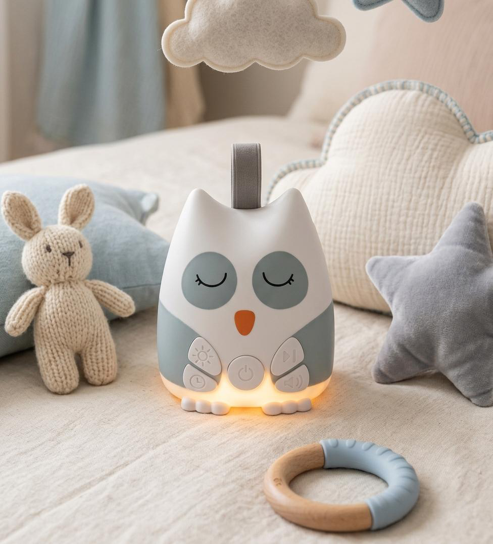 MyLittleDream - Veilleuse Bébé à Détection de Pleurs et Bruit blanc