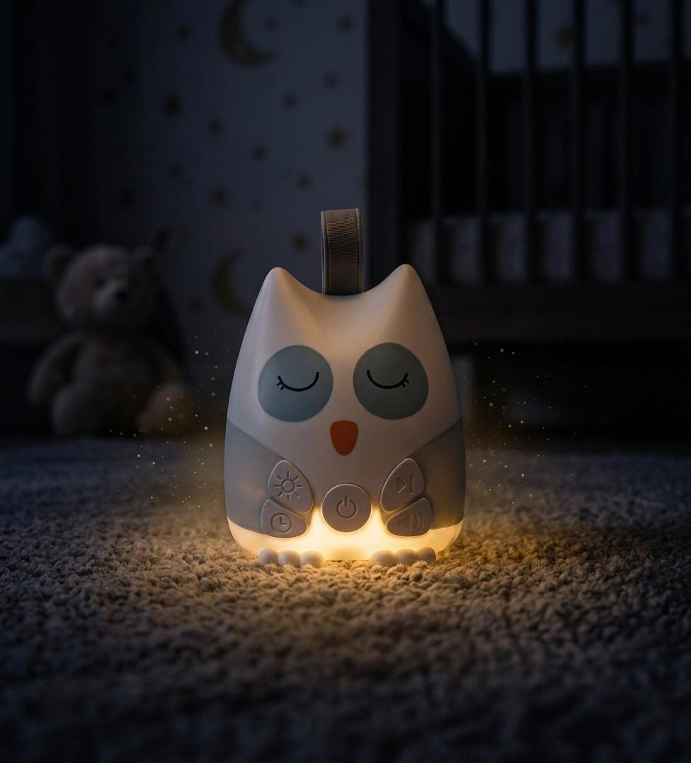 MyLittleDream - Veilleuse Bébé à Détection de Pleurs et Bruit blanc